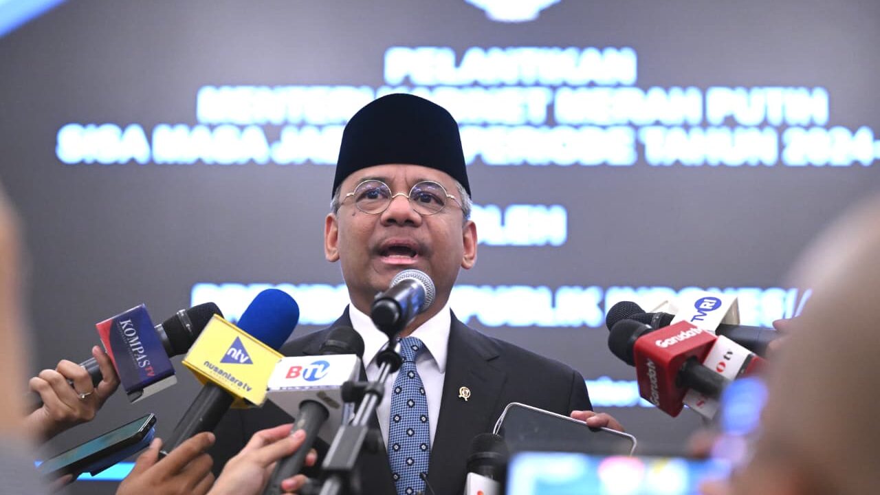 Presiden Prabowo Lantik Menteri Keuangan baru Suahasil Nazara