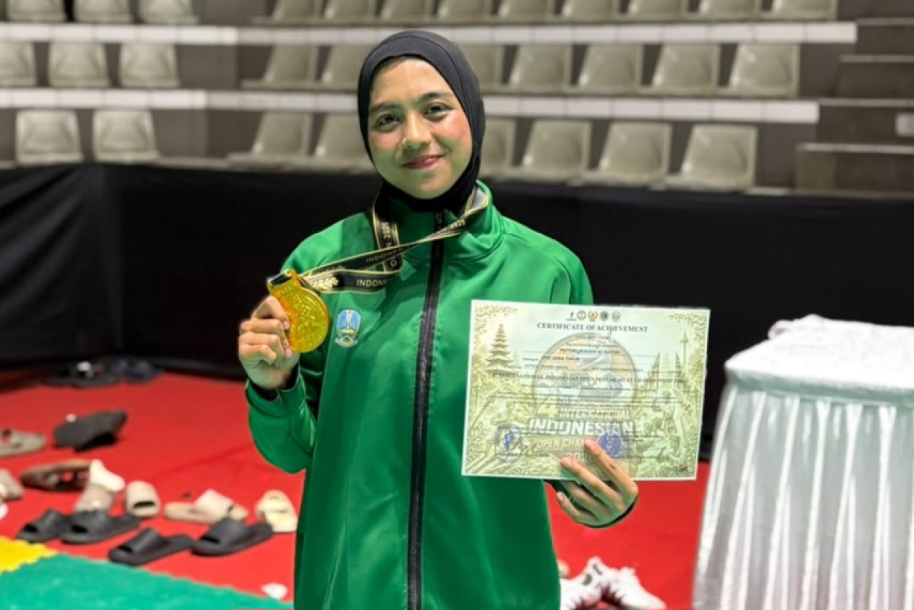 Fettum Muksin Juara Pencak Silat Indonesia Open Championship Jakarta 2026